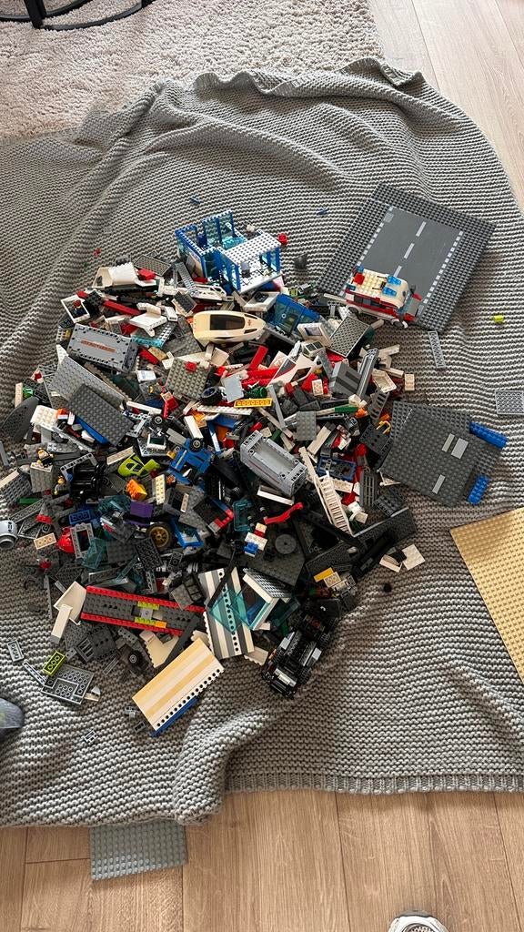 Lego - Ruim 11 kilo diverse stenen, Kinderen en Baby's, Speelgoed | Duplo en Lego, Gebruikt, Lego, Losse stenen, Ophalen