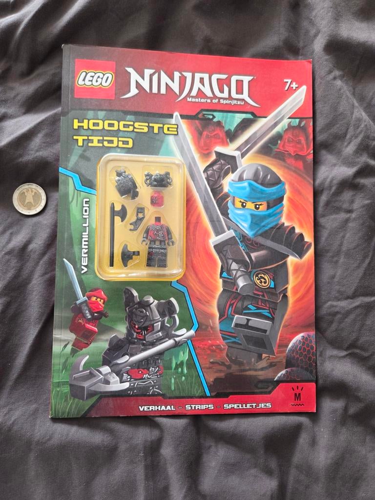LEGO Ninjago tijdschrift met Vermillion minifiguur, Kinderen en Baby's, Speelgoed | Duplo en Lego, Ophalen of Verzenden