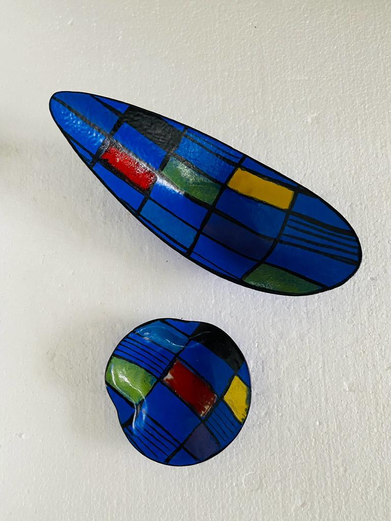 Bay Keramik 50s schaaltjes (2) ontwerp Bodo Mans