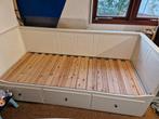 Ikea Hemnes bed / slaapbank uitschuifbaar 3 lades, Ophalen, Gebruikt, 90 cm, Eenpersoons