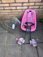 🩶 Voorzitje Yepp met windscherm, Fietsen en Brommers, Fietsaccessoires | Fietsstoeltjes, Ophalen of Verzenden, Zo goed als nieuw