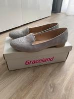 Graceland Loafers Grijs Met Studs Mt. 36 ZGAN!, Instappers, Ophalen of Verzenden, Zo goed als nieuw, Grijs