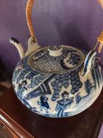 Antieke Chinese Theepot - Kangxi Periode - Handbeschilderd, Ophalen of Verzenden