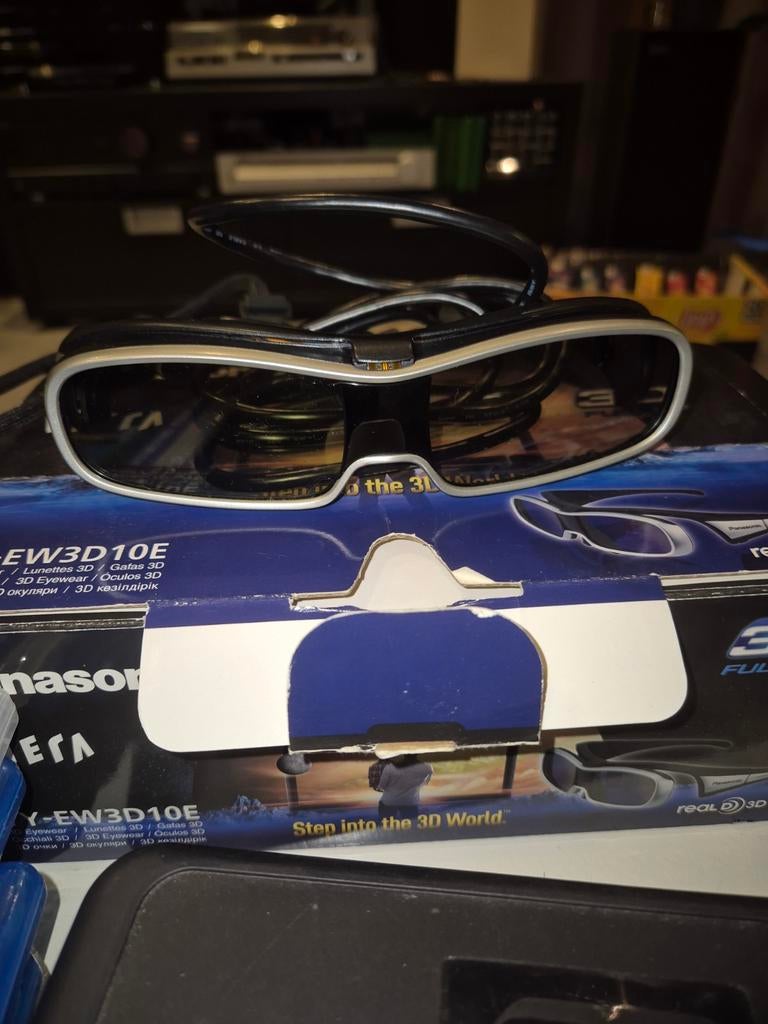 Bril 3D Panasonic, Ophalen of Verzenden, Met 1 controller