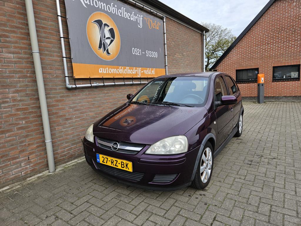 Opel Corsa 1.2-16V Silverline (bj 2005), Auto's, Opel, Voorwielaandrijving, Gebruikt, 31 €/maand, 82 pk