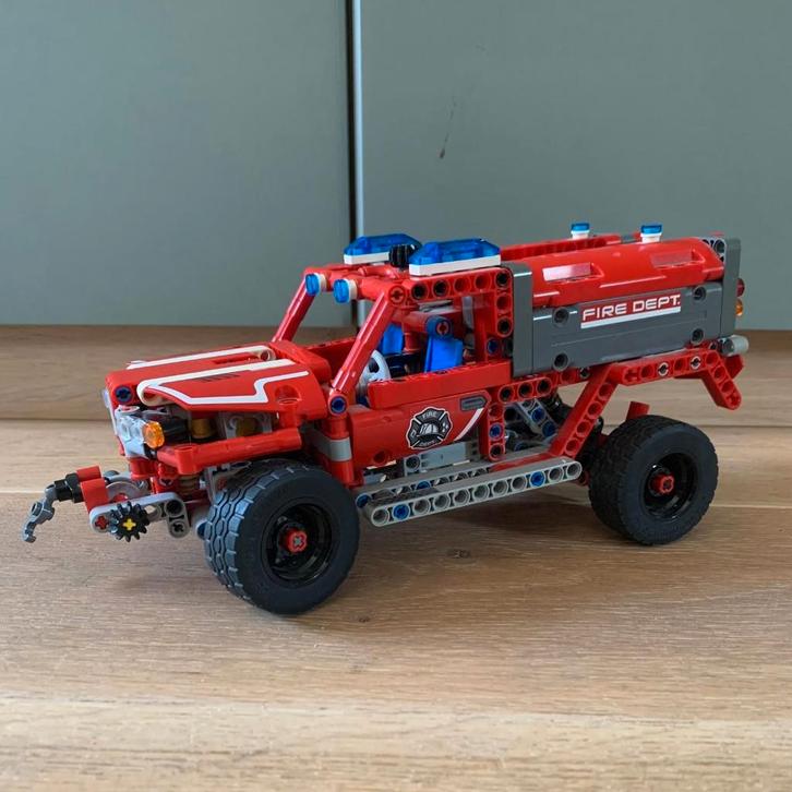 LEGO Technic Eerste Hulp - 42075, Kinderen en Baby's, Speelgoed | Duplo en Lego, Zo goed als nieuw, Lego, Complete set, Ophalen of Verzenden