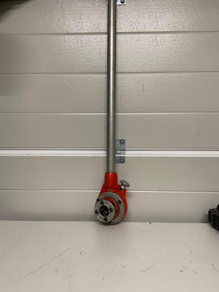 Ridgid 1/2 draadsnijkop met ratel en handvat, Ophalen of Verzenden, Zo goed als nieuw