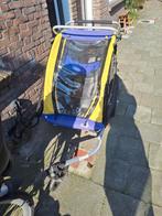 Burley fietskar voor 2 kinderen - inclusief babyzitje, Gebruikt, Burley, Ophalen of Verzenden, Kinderkar