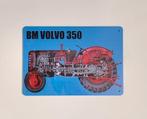 BM Volvo 350 tractor reclamebord van metaal wandbord deco, Ophalen of Verzenden, Nieuw, Auto's