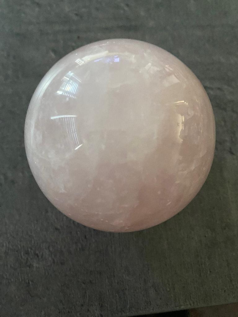 Rozenkwarts bol, Ophalen of Verzenden, Mineraal