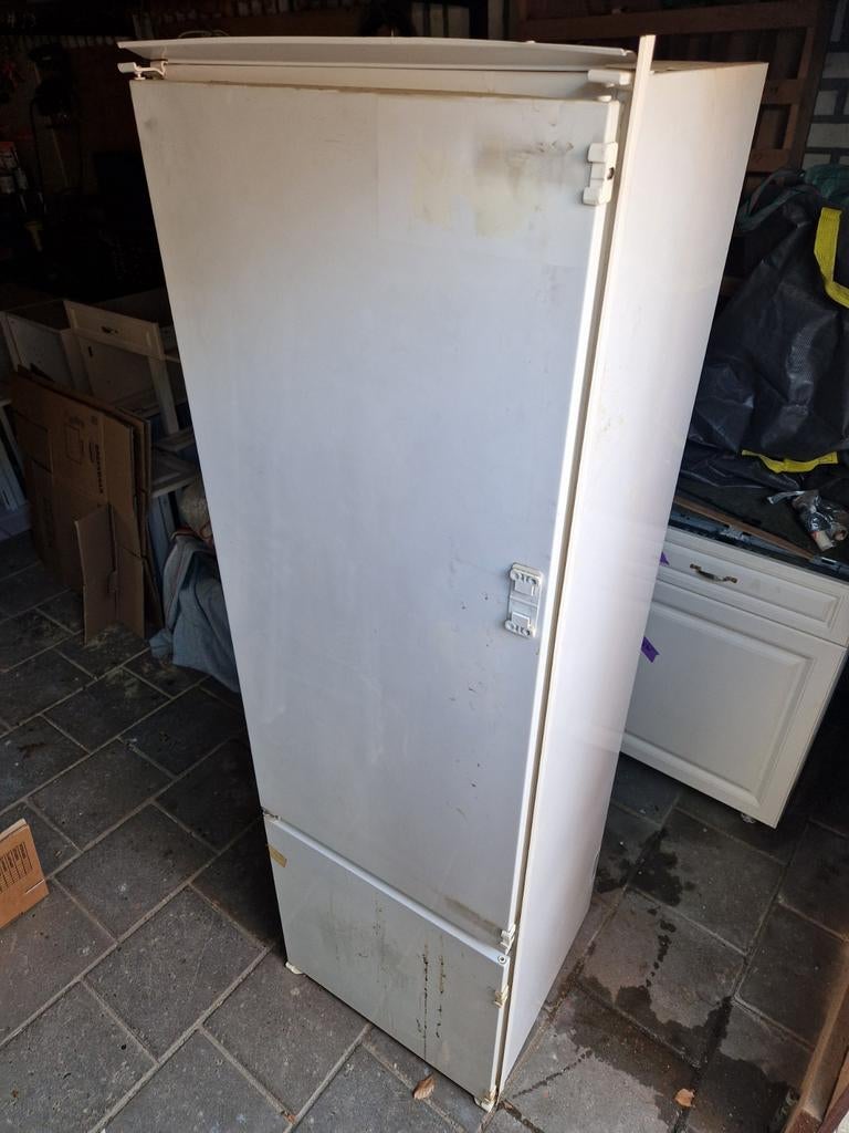 Inbouw koelkast, Witgoed en Apparatuur, Koelkasten en IJskasten, Ophalen, Gebruikt, 200 liter of meer, 160 cm of meer