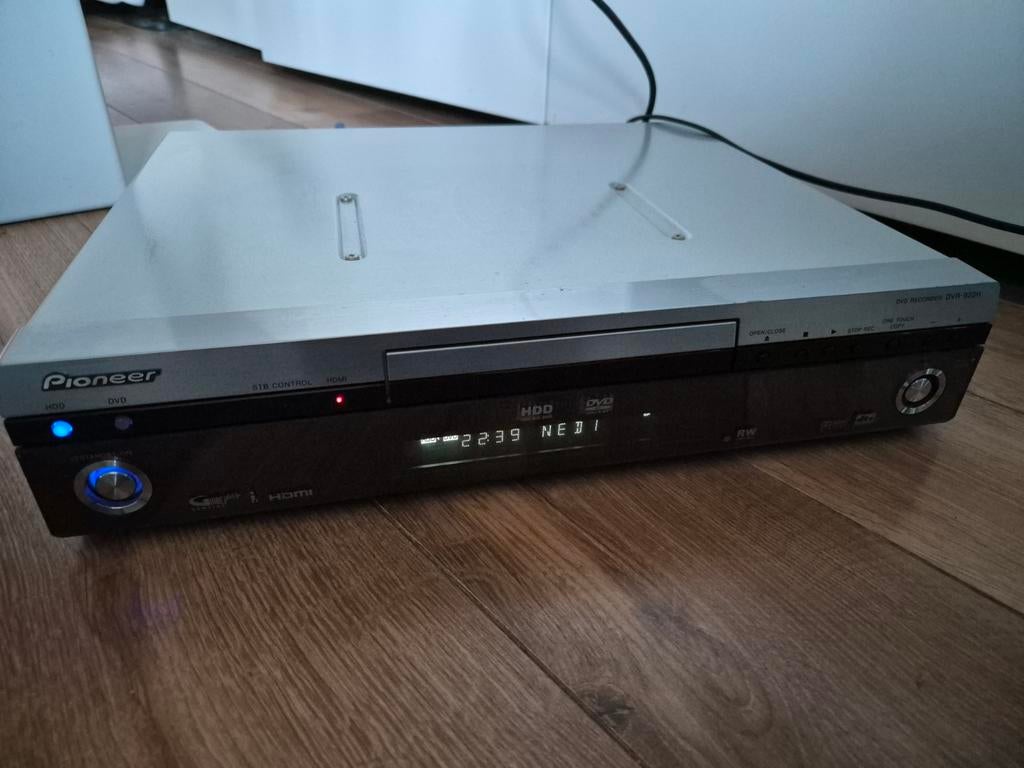 Pioneer DVR-920H-S DVD-recorder., Audio, Tv en Foto, .., .., Gebruikt, Dvd-recorder