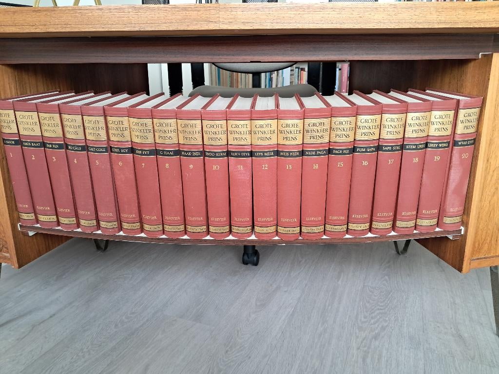 ENCYCLOPEDIE, Grote Winkler Prins, Boeken, Diverse, Complete serie, Algemeen, Ophalen