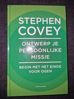 Ontwerp je persoonlijke missie - Stephen Covey, Ophalen of Verzenden, Stephen Covey, Ontwikkelingspsychologie, Zo goed als nieuw