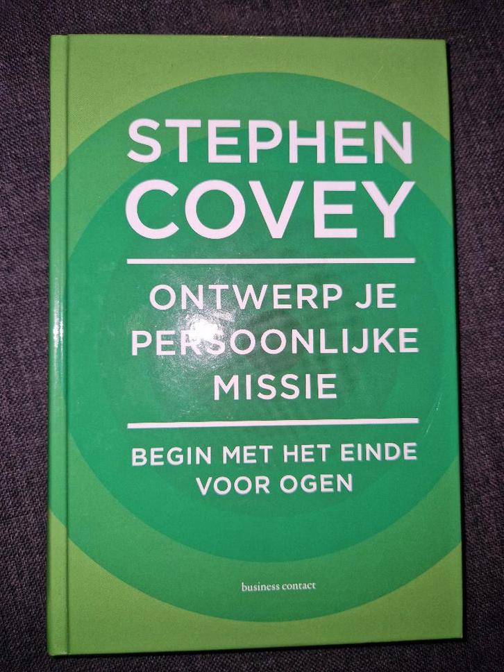 Ontwerp je persoonlijke missie - Stephen Covey, Boeken, Psychologie, Zo goed als nieuw, Ontwikkelingspsychologie, Ophalen of Verzenden