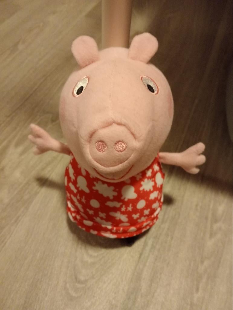 Peppa Pig Knuffel zgan middelgroot, Kinderen en Baby's, Ophalen of Verzenden, Zo goed als nieuw, Overige typen