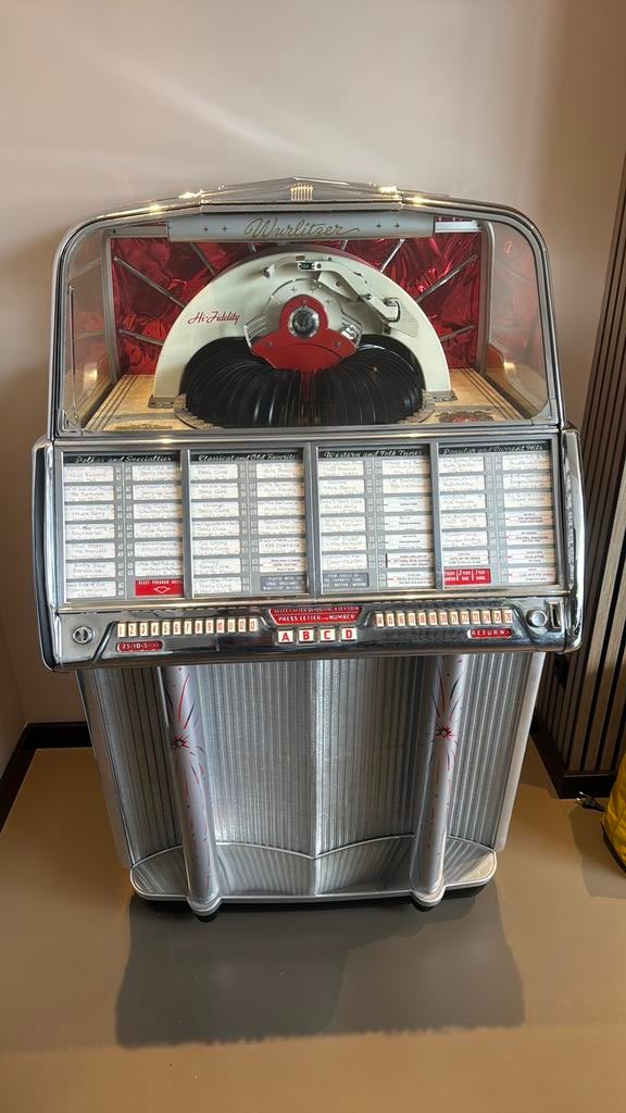 Jukebox Wurlitzer, Verzamelen, Automaten | Jukeboxen, Ophalen, Zo goed als nieuw, Voor 1950, Wurlitzer