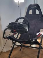Race/gaming stuur + een playseat, Ophalen of Verzenden, Zo goed als nieuw, Stuurtje of Sportattribuut