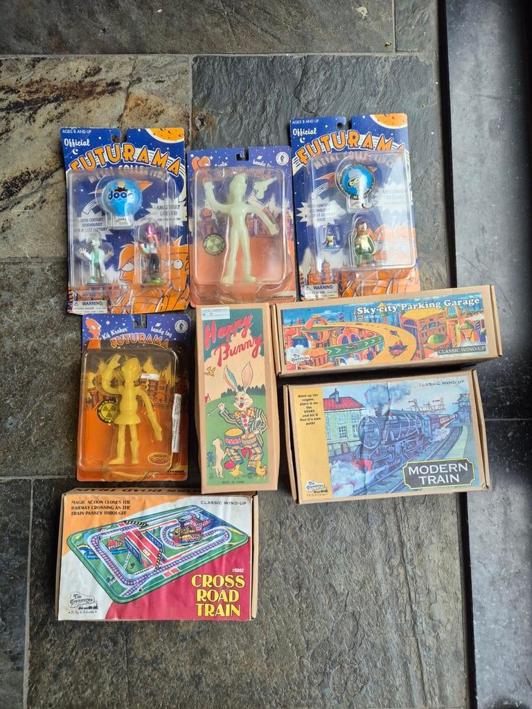 Tinnen speelgoed en futurama, Verzamelen, Ophalen of Verzenden