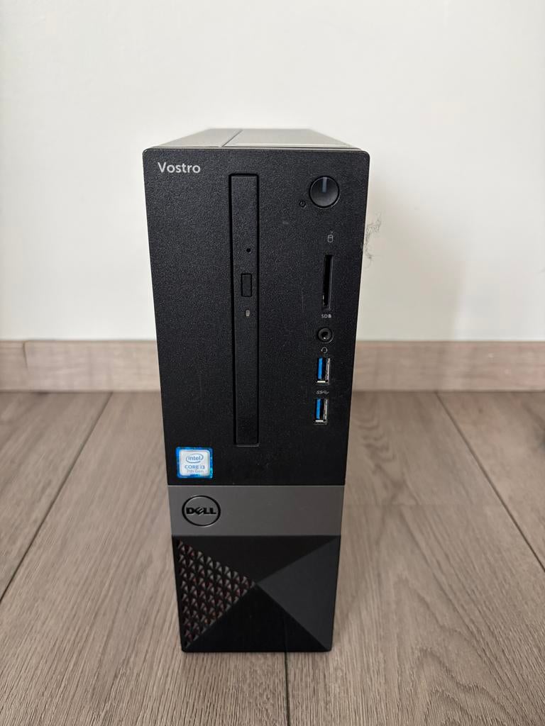 Dell Vostro 3268 Desktop PC - Intel Core i3, Windows 10 Pro, Computers en Software, Desktop Pc's, Gebruikt, HDD, 2 tot 3 Ghz, Ophalen of Verzenden