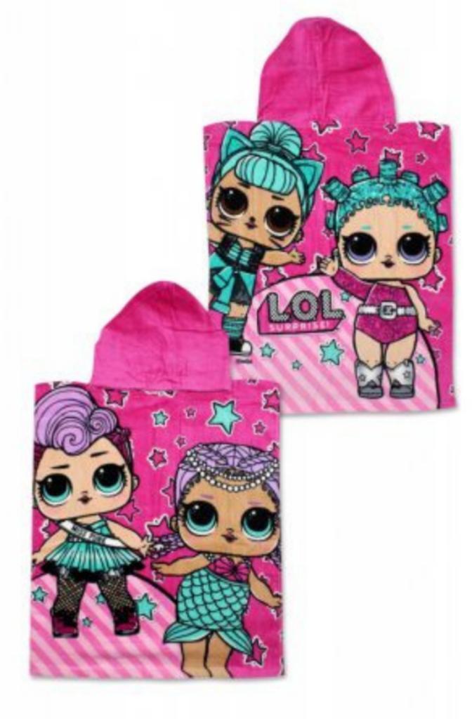 LOL Surprise katoenen badponcho * NIEUW IN VERPAKKING *, Kinderen en Baby's, Kinderkleding | Kinder-zwemkleding, Meisje, One size