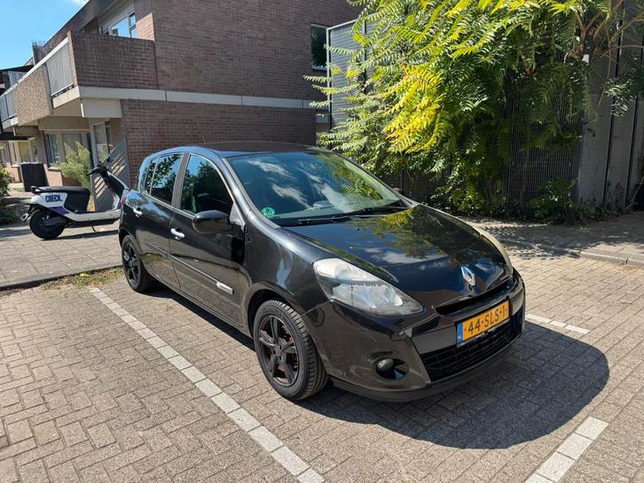 Renault Clio 1.5 DCI 65KW 5-DRS 2011 Zwart, Auto's, Renault, Particulier, Clio, Diesel, A, Hatchback, Handgeschakeld, Origineel Nederlands