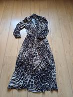 K-design leopard jurk maat L, Ophalen of Verzenden, Zo goed als nieuw, Maat 38/40 (M), Zwart