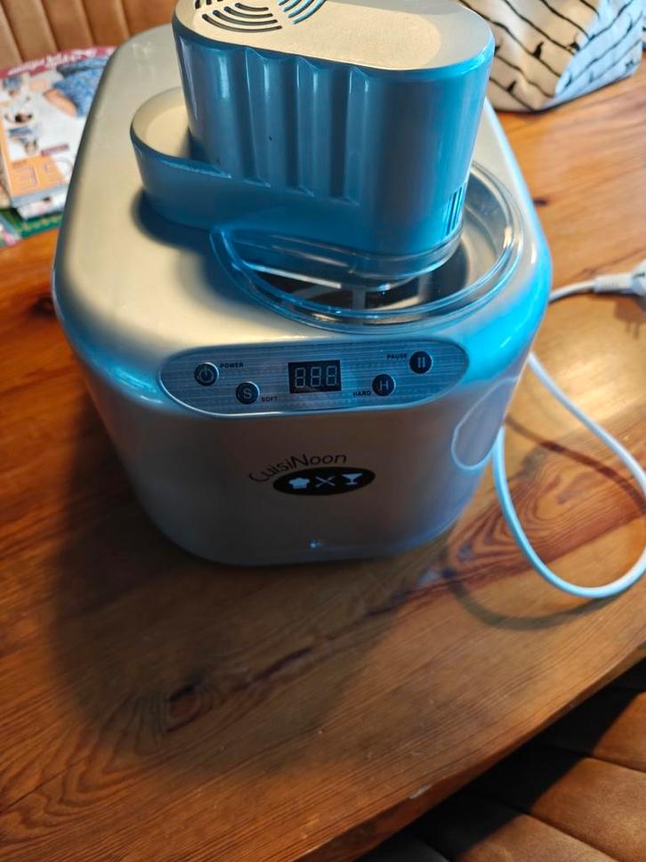CuisinOon Premium IJsmachine - Zelfvriezend, Witgoed en Apparatuur, IJsmachines, Zo goed als nieuw, Zelfvriezend, Ophalen of Verzenden