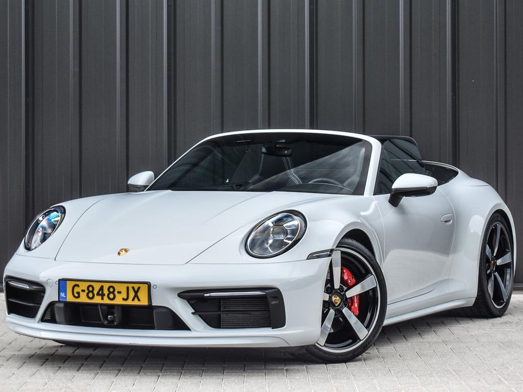 Porsche 911 Cabrio 3.0 Carrera 4 S NL-Auto 451pk | Sport des, Auto's, Porsche, Automaat, Cabriolet, Wit, Vierwielaandrijving