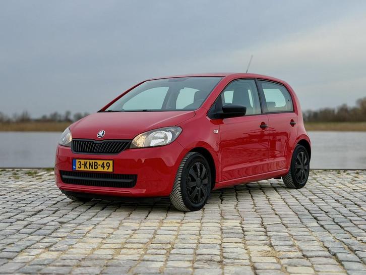 Skoda Citigo 1.0 Greentech Arctic|Airco|Onderhoudsgeschieden, Auto's, Skoda, Bedrijf, Te koop, Citigo, ABS, Airbags, Airconditioning