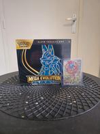 Pokemon Mega Evolution ETB Sealed + Japanse Riolu Kaart, Hobby en Vrije tijd, Verzamelkaartspellen | Pokémon, Ophalen, Nieuw, Boosterbox