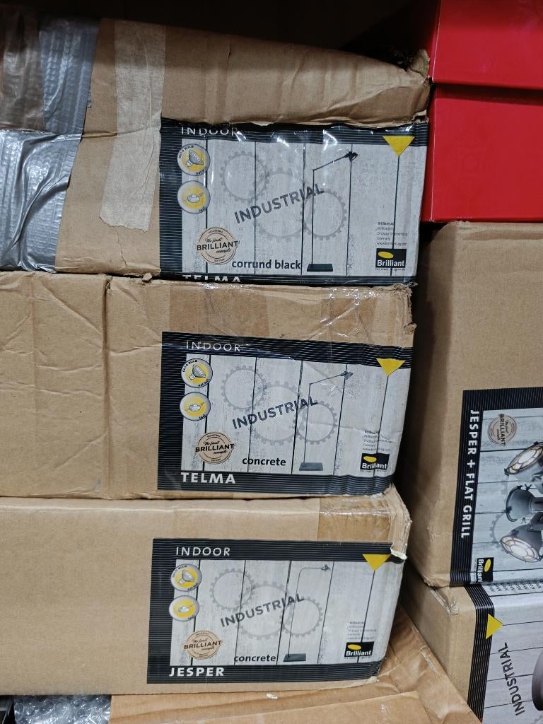 Grote partij industriële lampen, Huis en Inrichting, Lampen | Hanglampen, Ophalen, Nieuw, Minder dan 50 cm