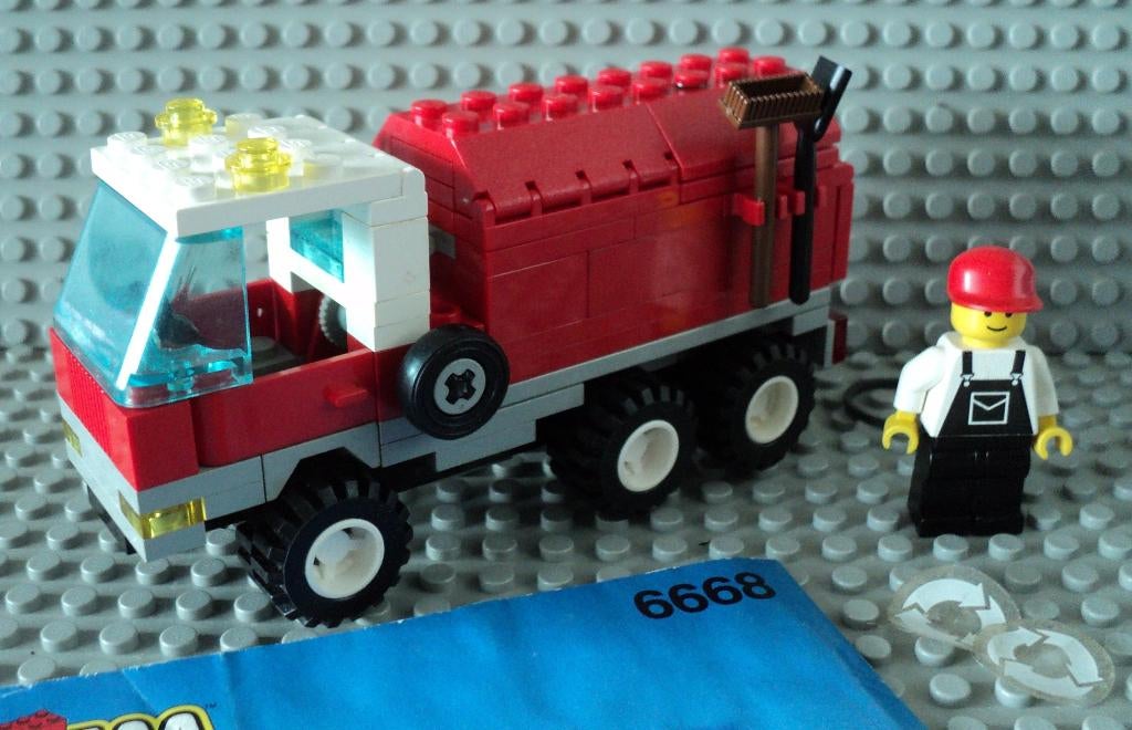 6668 (1) Recycle Truck, inclusief handleiding, Ophalen of Verzenden, Gebruikt