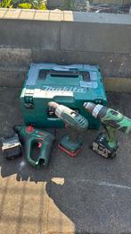 Diverse boormachines in makita mbox, Ophalen, Gebruikt, Boormachine, Variabele snelheid