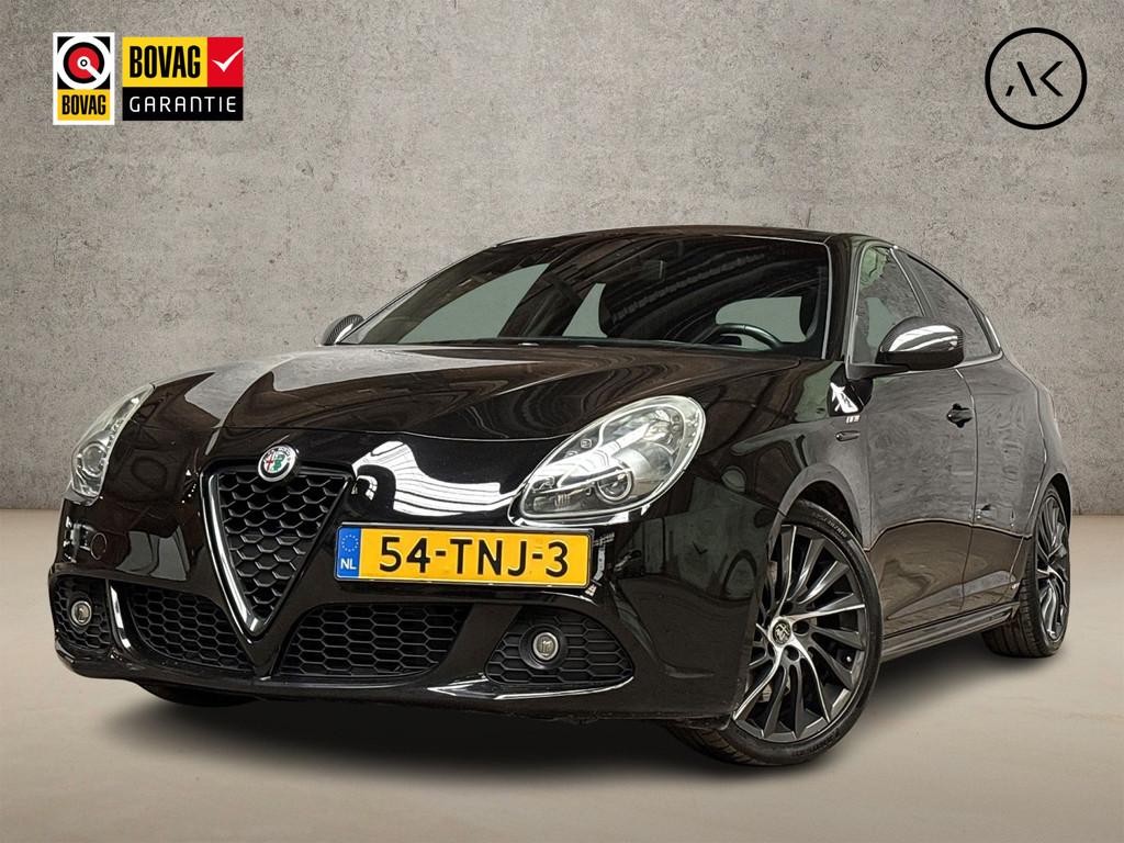 Alfa Romeo Giulietta 1.7 TBi Quadrifoglio Verde 235Pk (NAVIG, Auto's, Gebruikt, 4 cilinders, Leder en Stof, Zwart