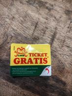 Code voor gratis Bobbejaanland ticket icm met betalende, Eén persoon, Kortingskaart