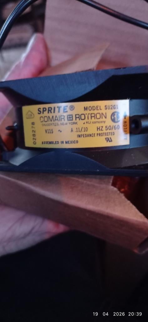 Sprite Comair Rotron SU2G1 ventilator, Ophalen of Verzenden