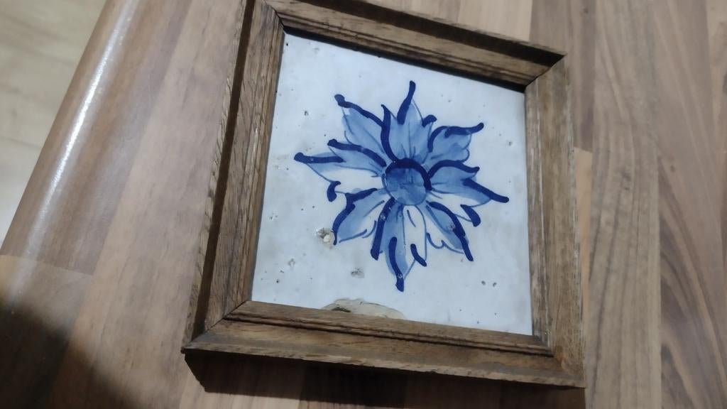 Antieke tegel, Antiek en Kunst, Ophalen of Verzenden