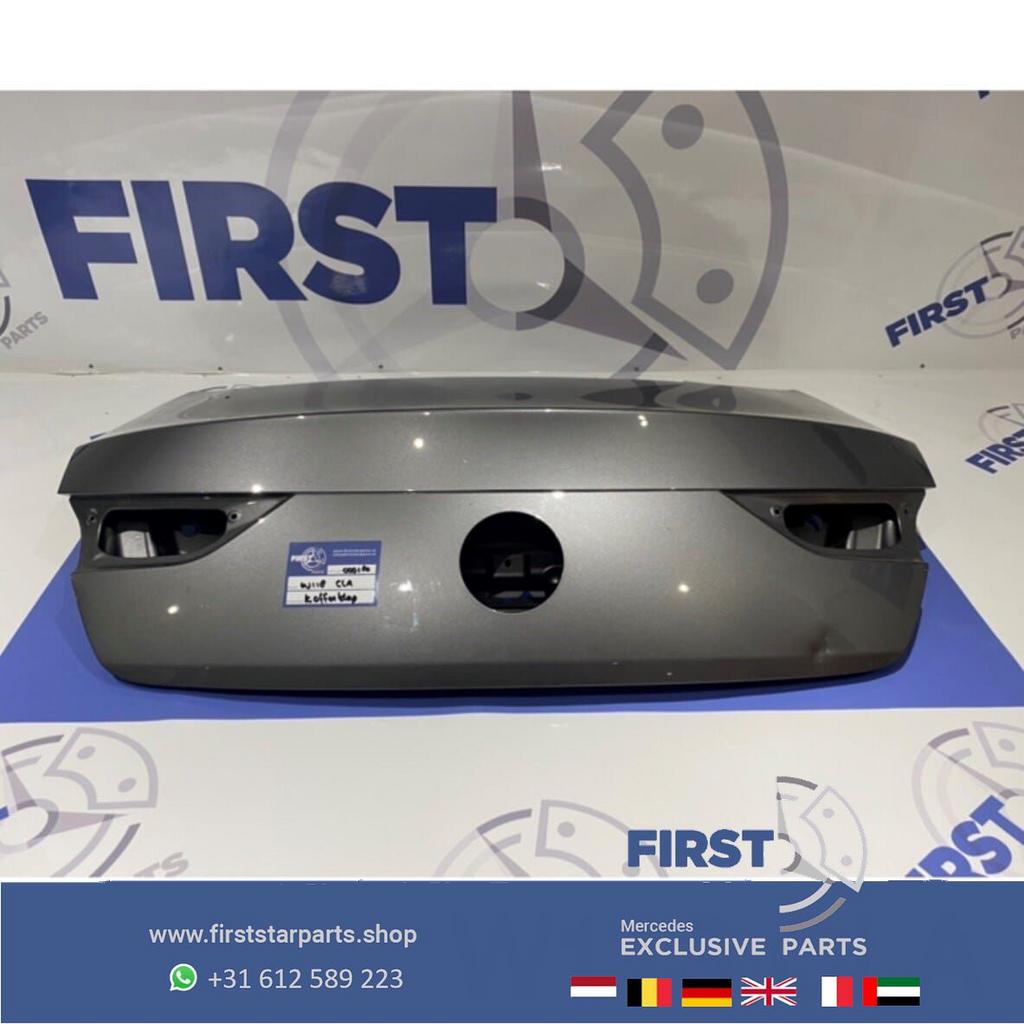 W118 CLA ACHTERKLEP GRIJS KOFFERKLEP ORIGINEEL Mercedes 2018, Auto-onderdelen, Interieur en Bekleding, Gebruikt, -, Ophalen of Verzenden