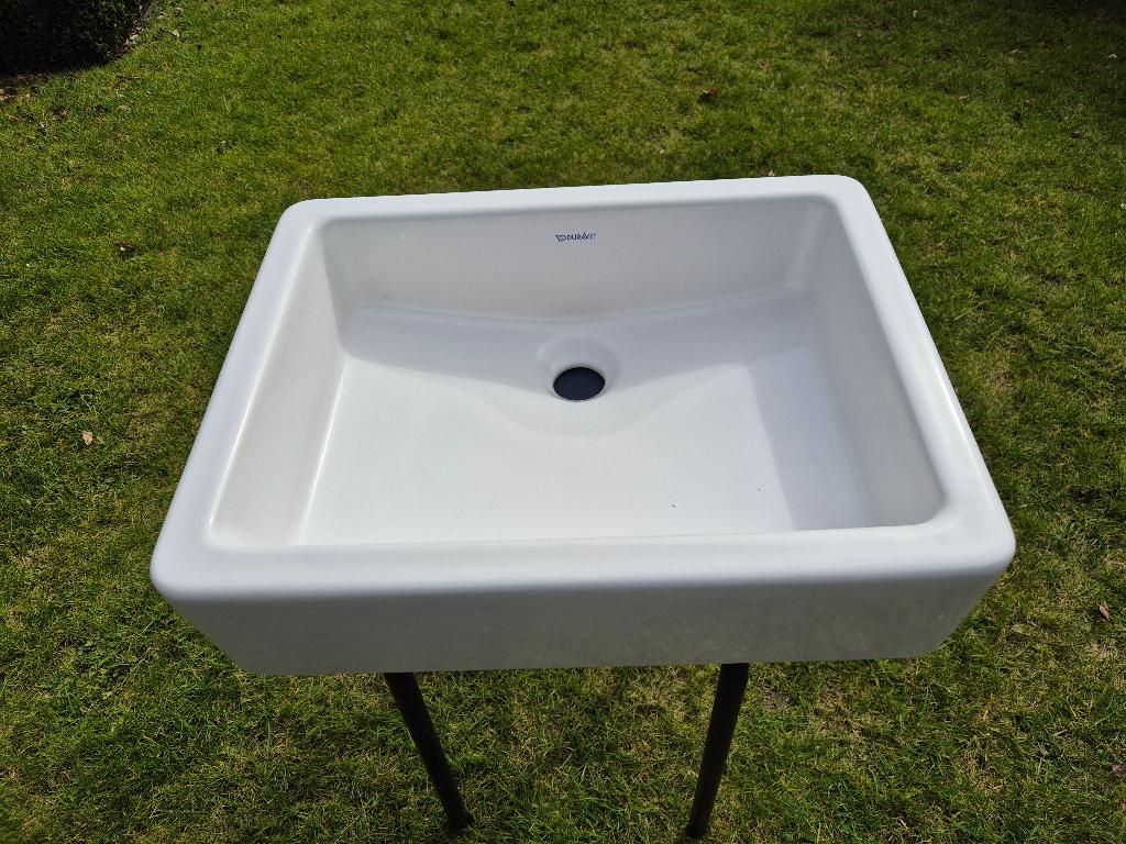 Duravit opzetwastafel wit, Ophalen, Zo goed als nieuw, Steen, Toilet