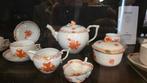 Uitgebreid Herend porseleinen koffie/theeservies, Antiek en Kunst, Ophalen of Verzenden