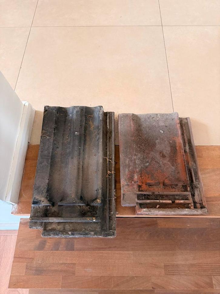 Gratis Mulderpannen  circa 400 stuks af te halen in Hulsberg, Doe-het-zelf en Verbouw, Dakpannen en Dakbedekking, Gebruikt, Dakpannen