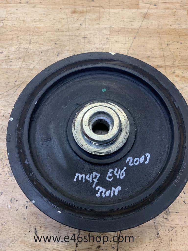 KRUKASPOELIE BMW E46 320TD 2003 M47 MOTOR, Auto-onderdelen, Motor en Toebehoren, BMW, Gebruikt, Ophalen of Verzenden