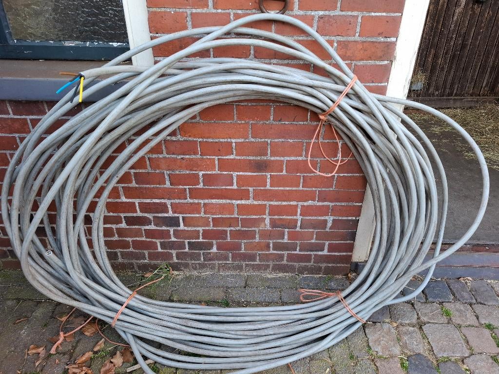 5 aderig kabel 4 mm, Ophalen, Gebruikt, Kabel of Snoer