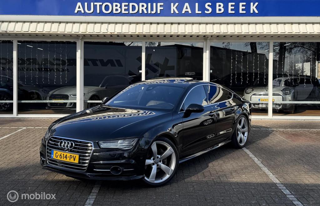 Audi A7 Sportback 3.0 TDI quattro Pro Line Plus|Matrix|Headu, Auto's, Audi, Gebruikt, 2000 kg, 4 stoelen, Zwart