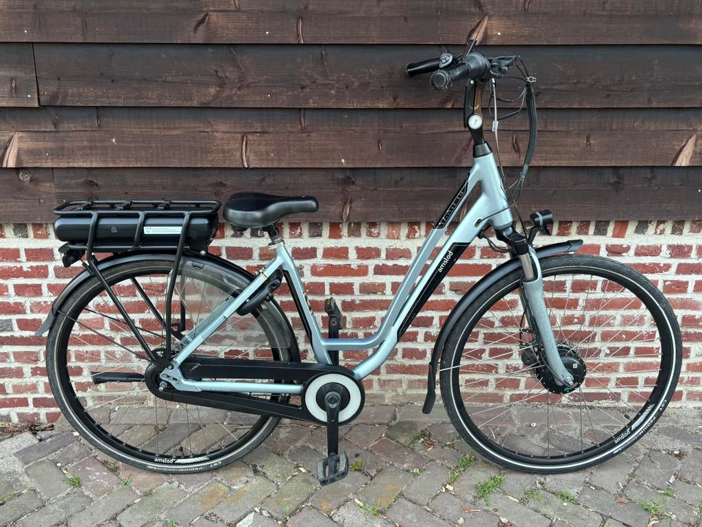 Prachtige Amslod Carlton Stx elektrische fiets voorwielmoter, Fietsen en Brommers, Elektrische fietsen, 55 tot 59 cm, Ophalen