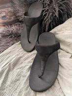 FitFlop Teenslippers Z.G.A.N. maat 37/38, Slippers, Zwart, Ophalen of Verzenden, Zo goed als nieuw