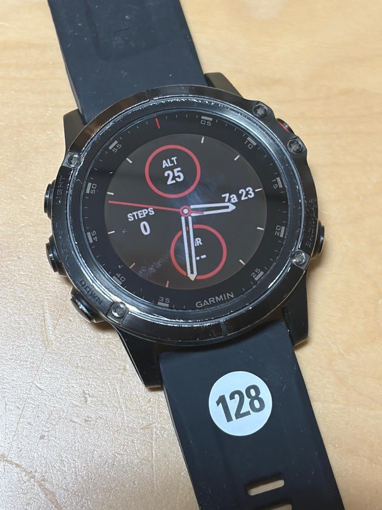 Garmin Fenix 5x saffierglas plus (GPSinruil-nr 128)