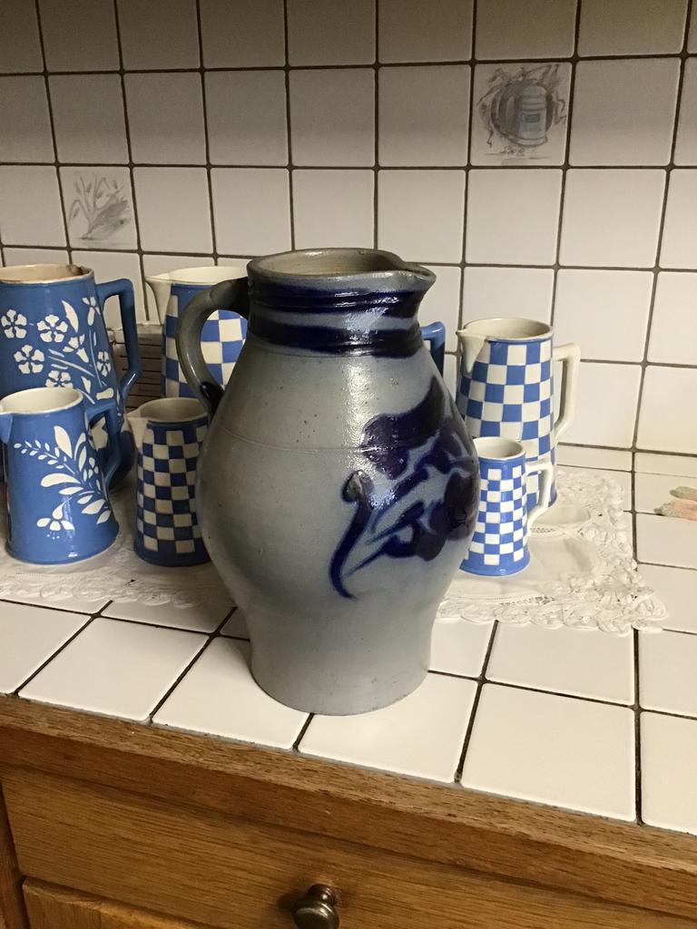 Prachtige grote Keulse kan, Ophalen of Verzenden, Zo goed als nieuw, Overige kleuren, Minder dan 50 cm