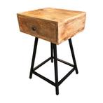 Bedside iron legs,40x37 H60cm, Ophalen, Minder dan 45 cm, ., Nieuw